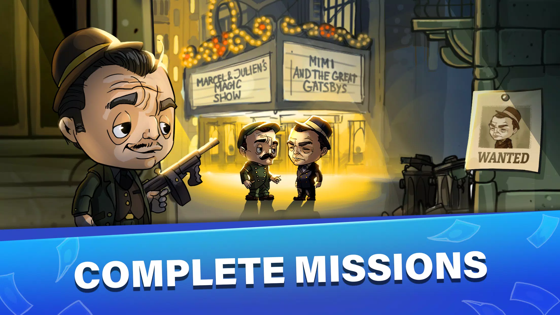 Idle Mafia Inc: Manager Tycoon Schermafbeelding 1
