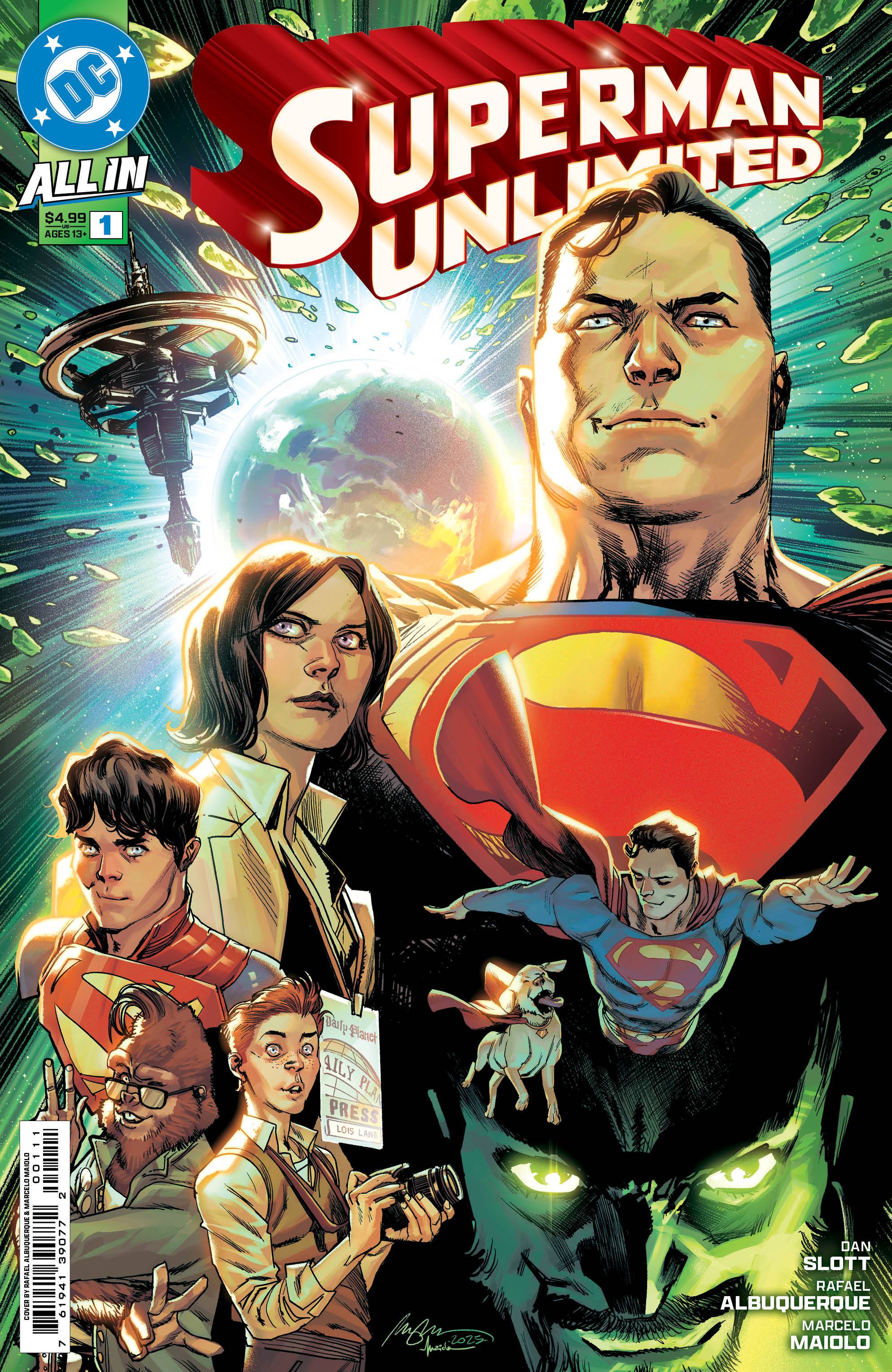 ダン・スロットは、Superman UnlimitedとともにDCコミックに戻ります