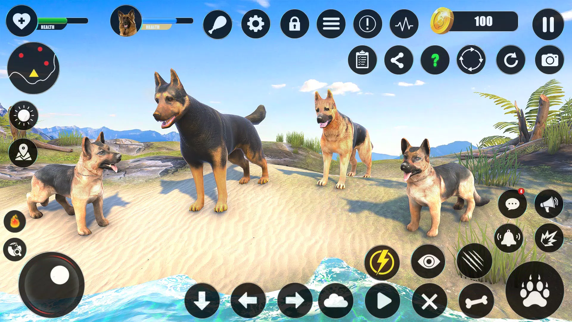 Dog Simulator Pet Game Life 3d Capture d'écran 0