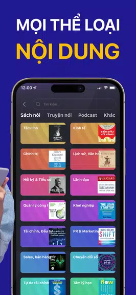Voiz FM - Sách nói & Podcast Captura de pantalla 3