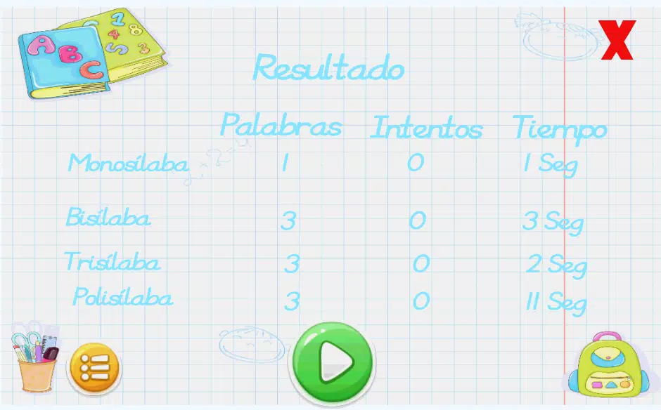 Learn to read Captura de tela 2