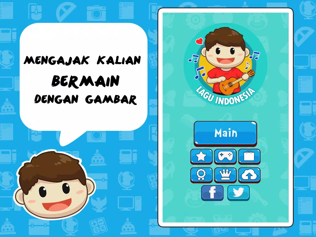 Tebak Gambar Lagu Indonesia Capture d'écran 0