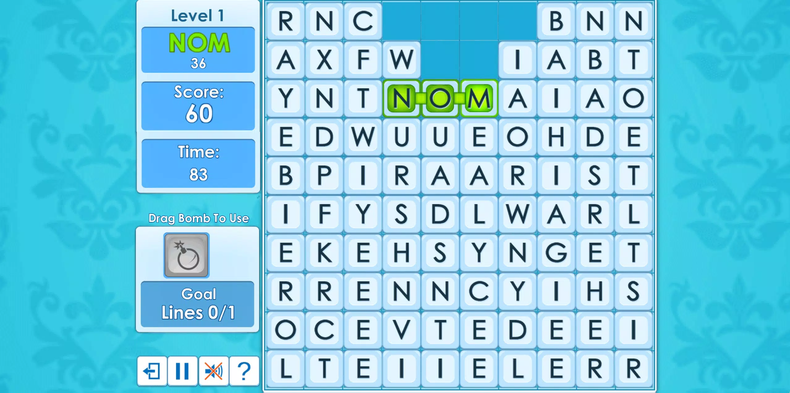 Classic Word Wipe 스크린샷 3