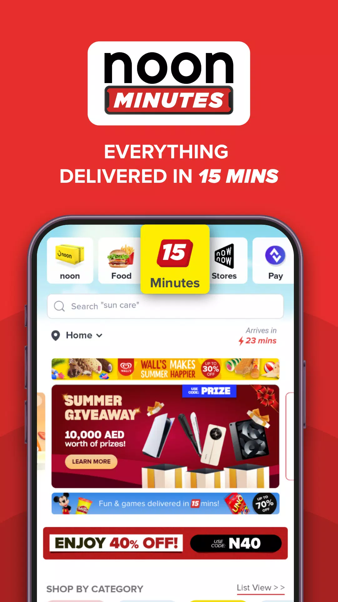 noon Shopping, Food, Grocery Captura de pantalla 2