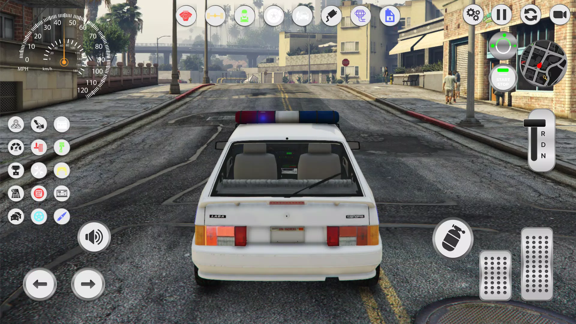 Lada 2114 Police Pursuit Captura de tela 2