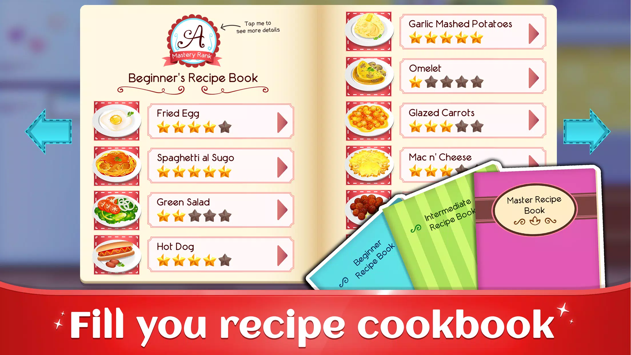Schermata Cookbook Master 2