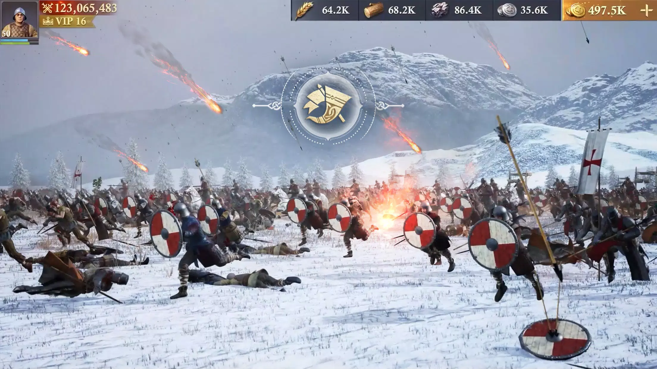 Frost & Flame: King of Avalon স্ক্রিনশট 0
