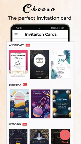 Invitation Card Maker & Ecards應用截圖第1張