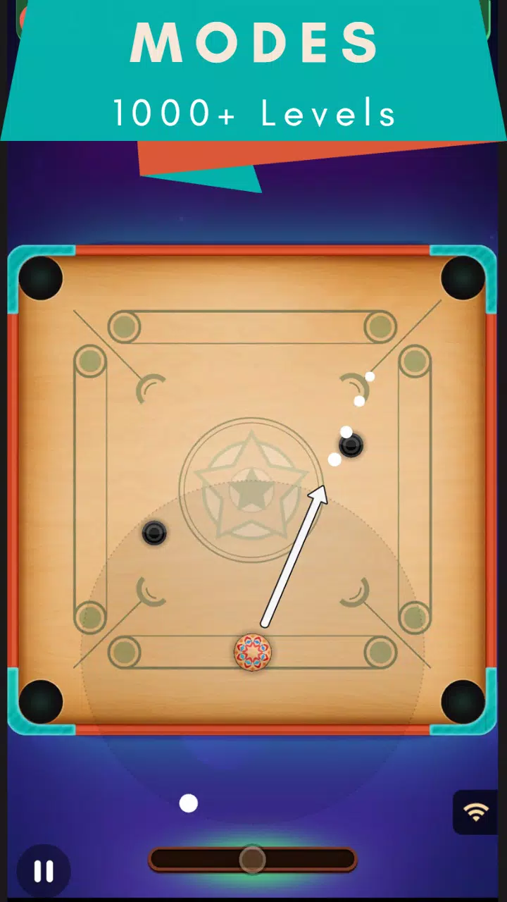 Carrom Board Offline Скриншот 2