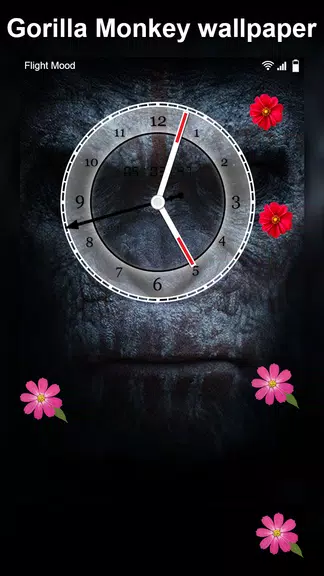 Gorilla Monkey Live Wallpaper Скриншот 3