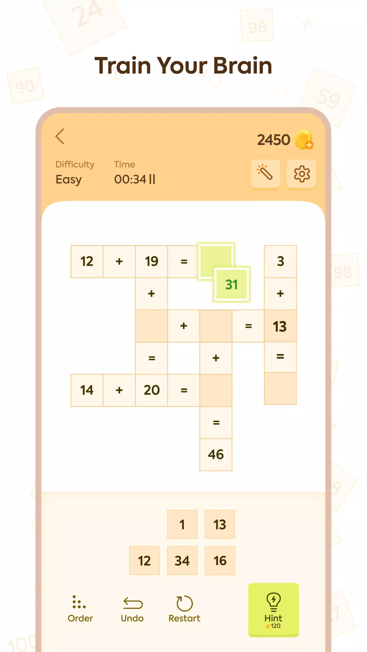 Puzzle Math Captura de tela 2
