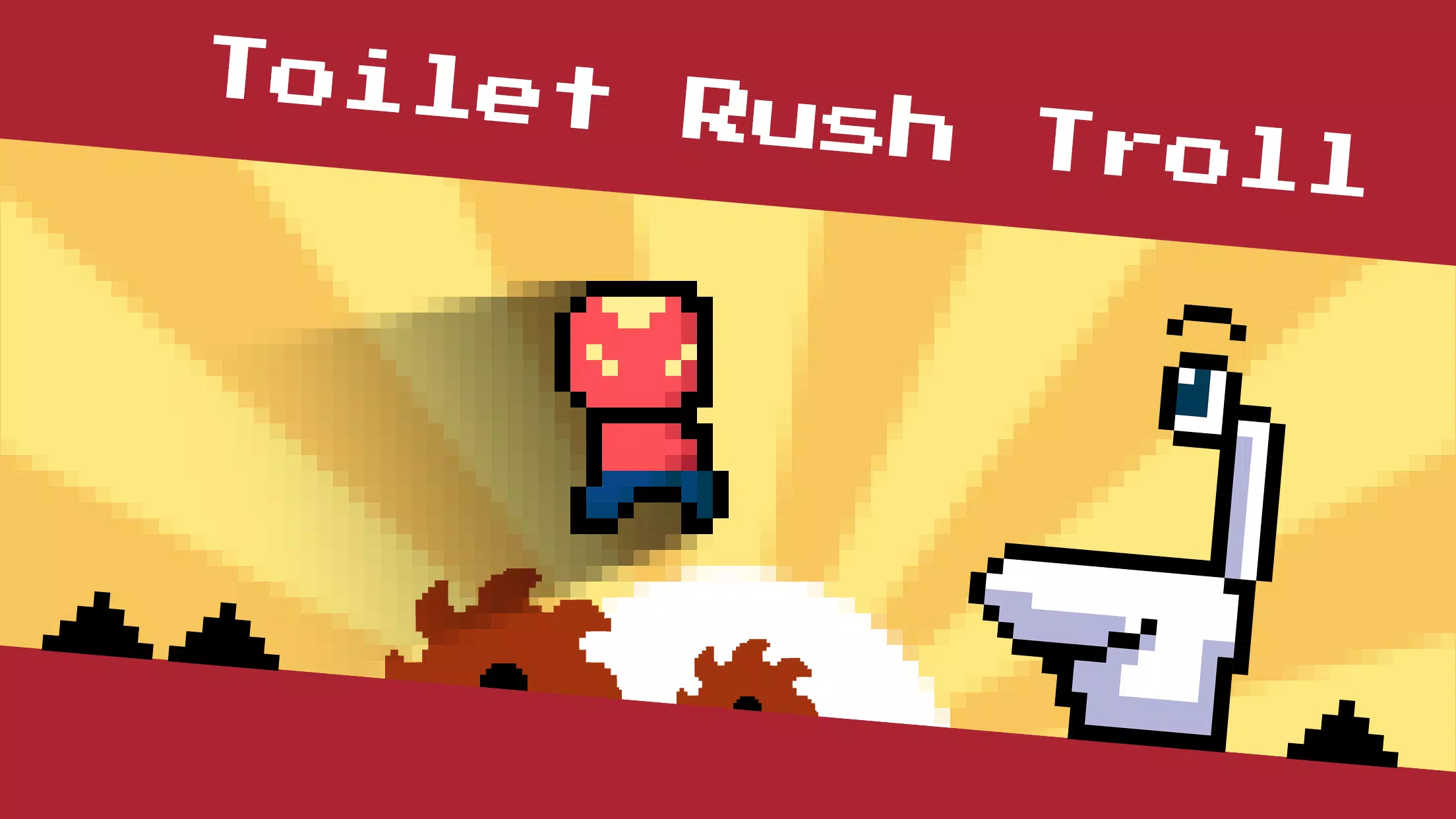 Toilet Rush Troll应用截图第0张
