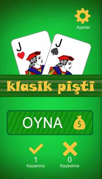 Klasik Pişti İnternetsiz Captura de tela 1