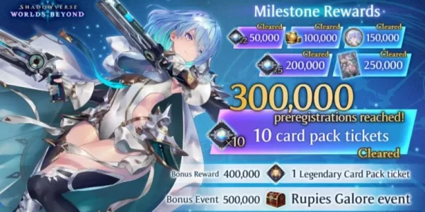 Shadowverse: Worlds Beyond Supera los 300.000 Prerregistros
