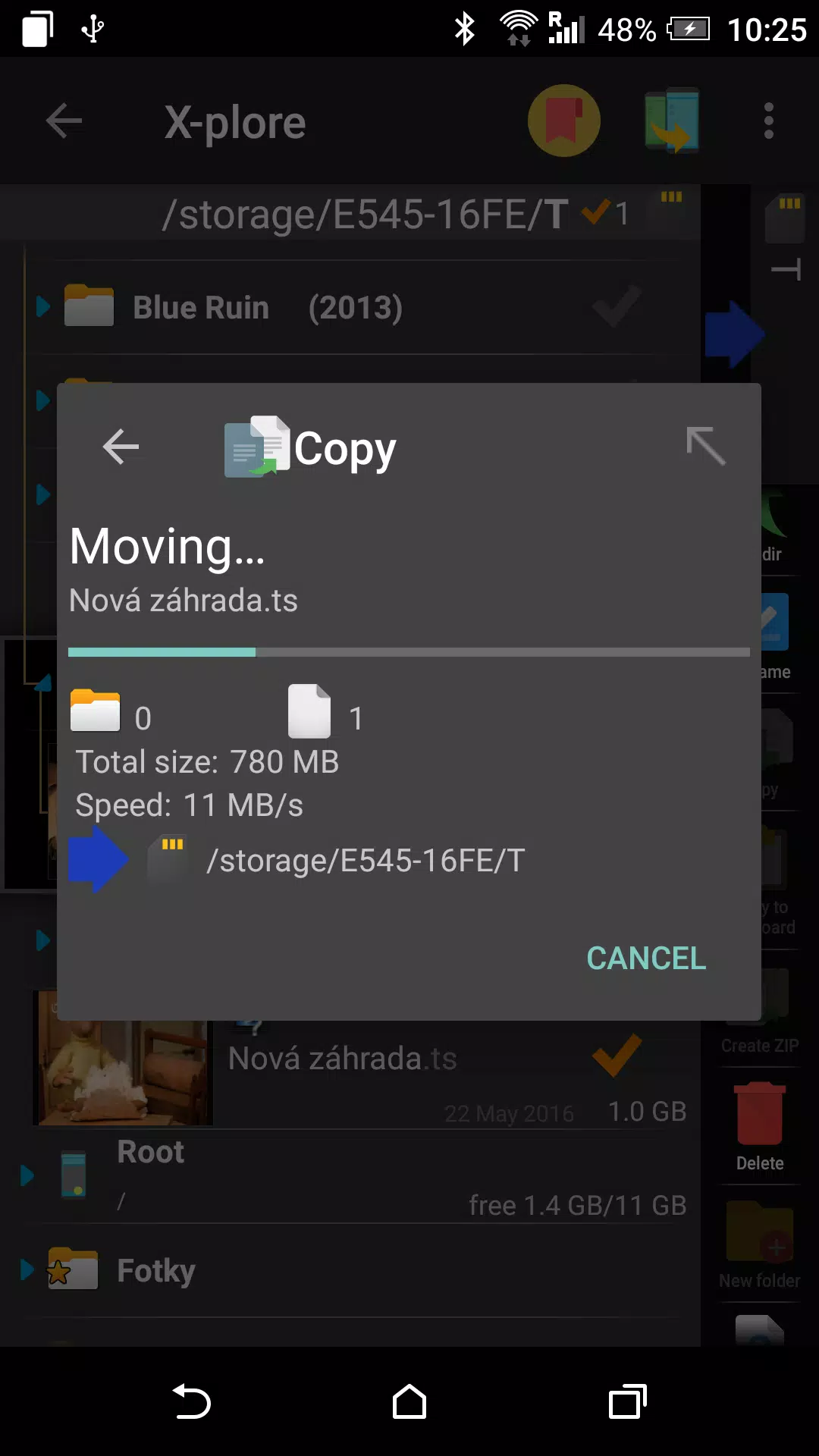 X-plore File Manager Capture d'écran 2