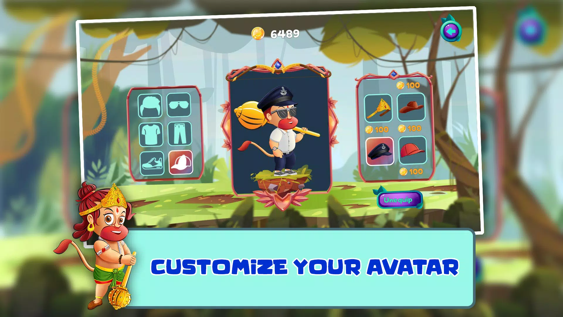 Bal Hanuman - Adventure Game Скриншот 3
