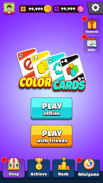 Uno Plus - Card Game Party Capture d'écran 1