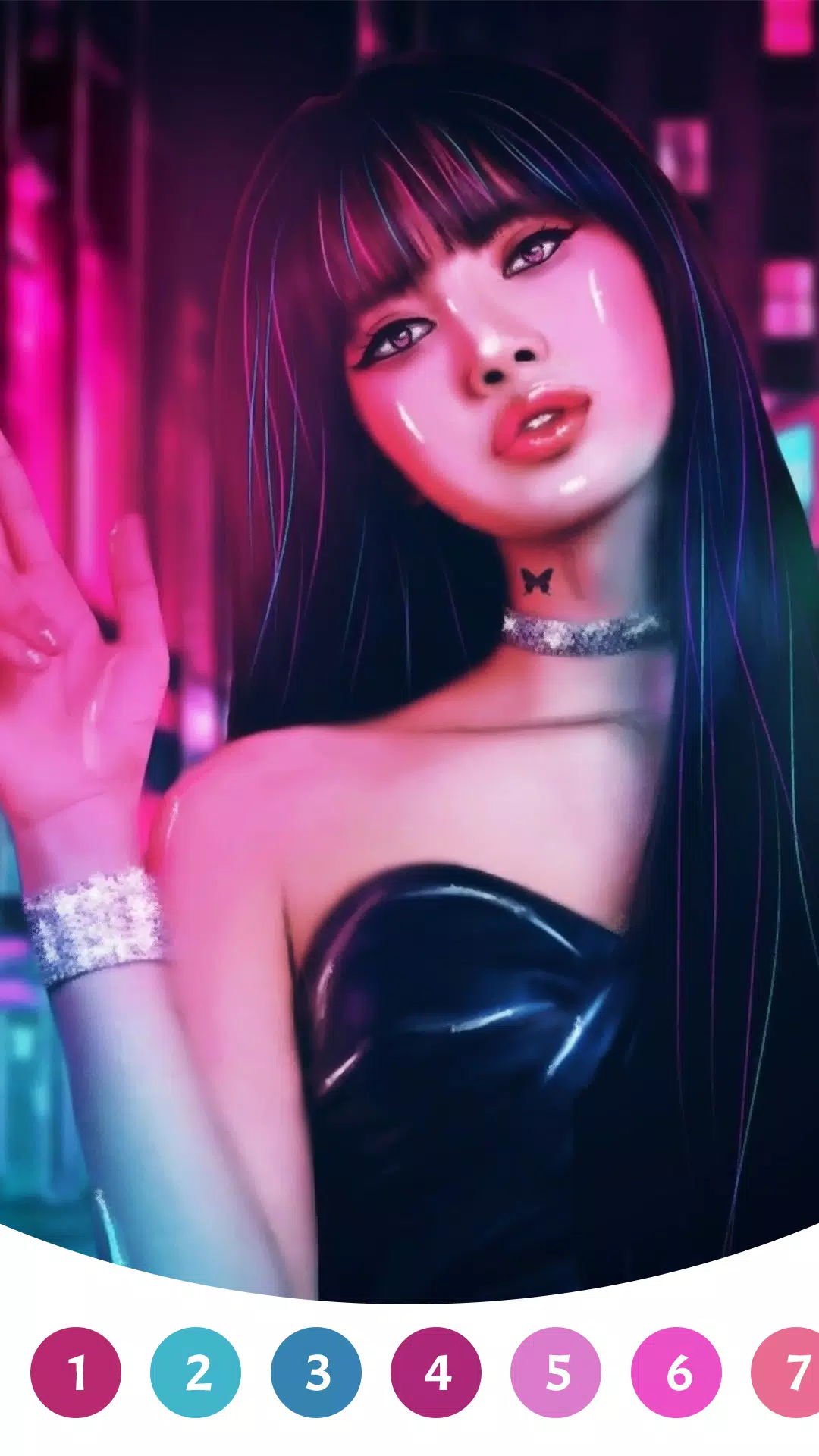 BlackPink Paint by Number Скриншот 0