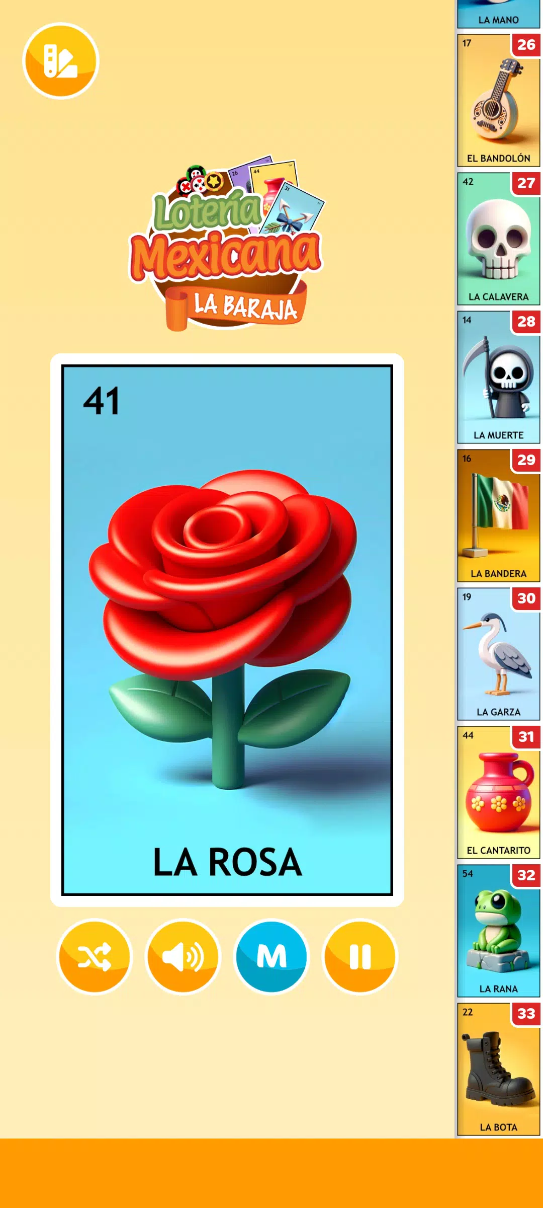 Lotería Mexicana - La Baraja スクリーンショット 2