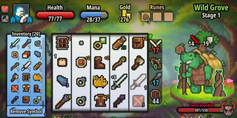 旋转英雄：带有RNG驱动的命运的Roguelike Deckbuilder，即将推出