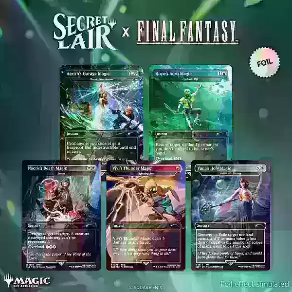 Magic: The Gathering Final Fantasy Grimoire Foil