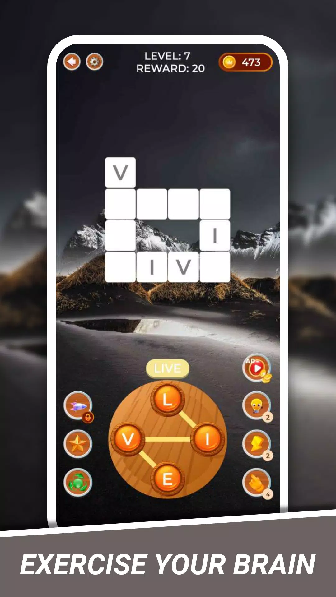 Word Connect Crossword Puzzle Captura de pantalla 2