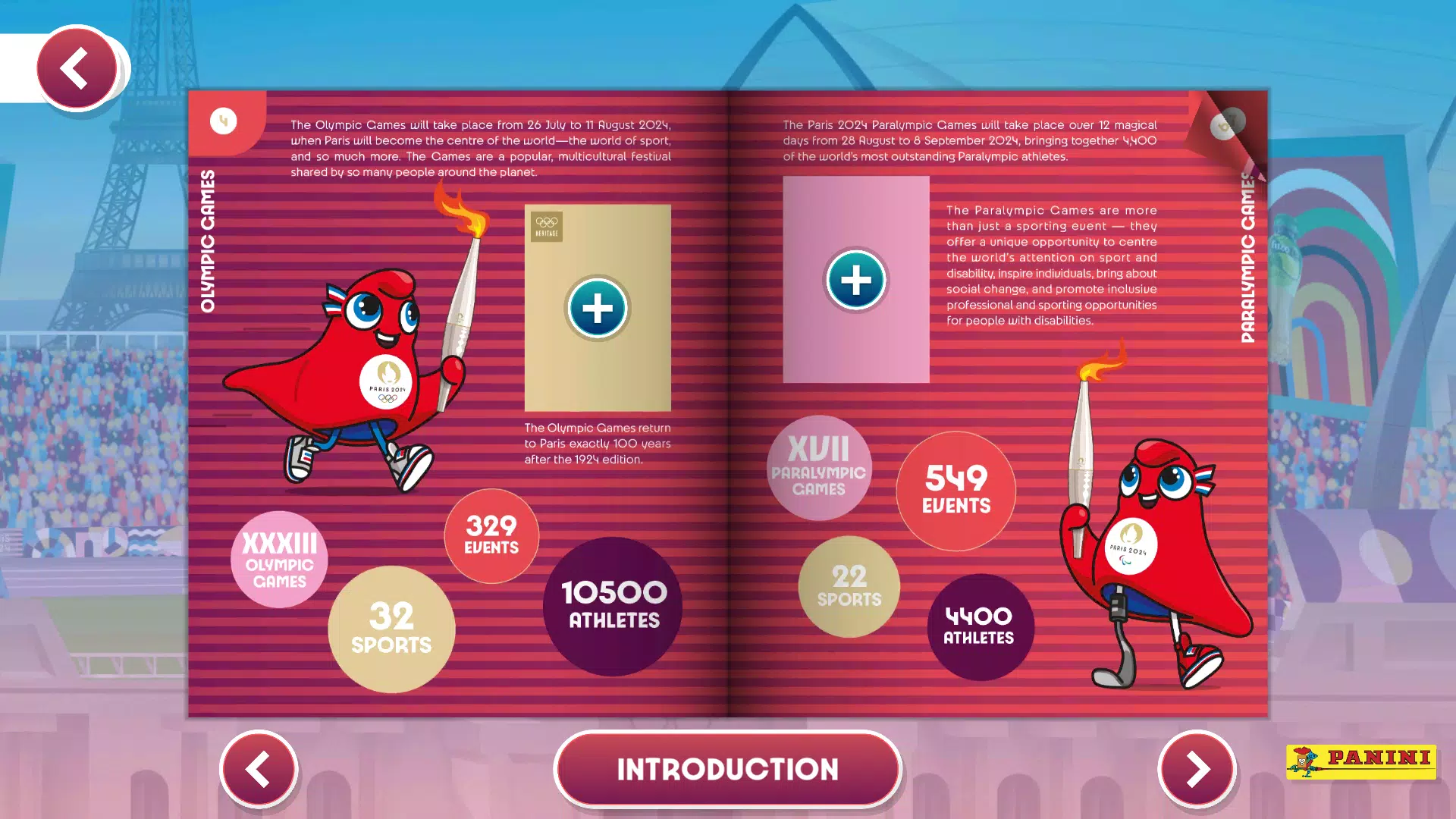 Paris 2024 Album by Panini Скриншот 1