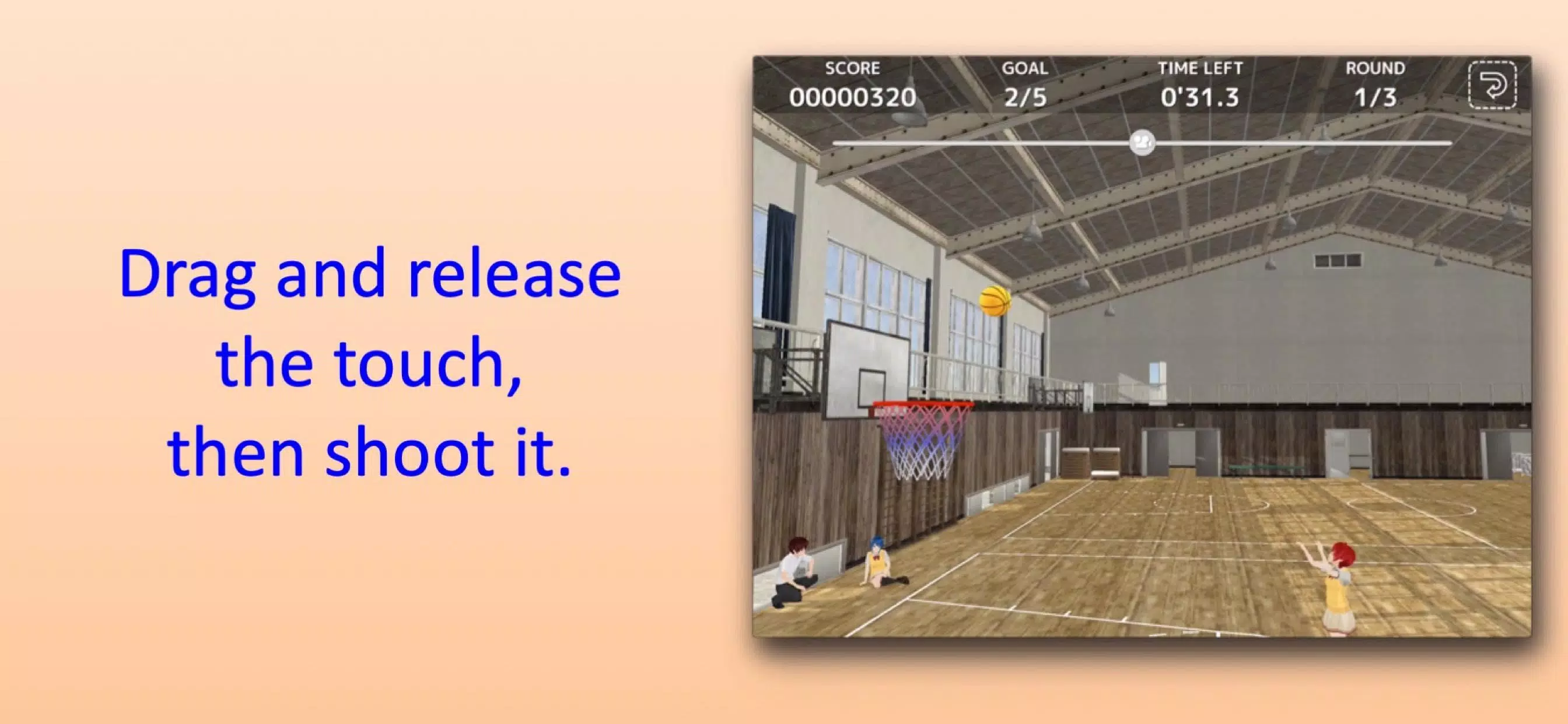 School Basket Schermafbeelding 3
