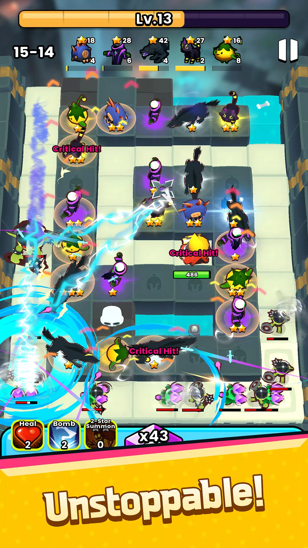 Monstars Evolution Defense TD Tangkapan skrin 3