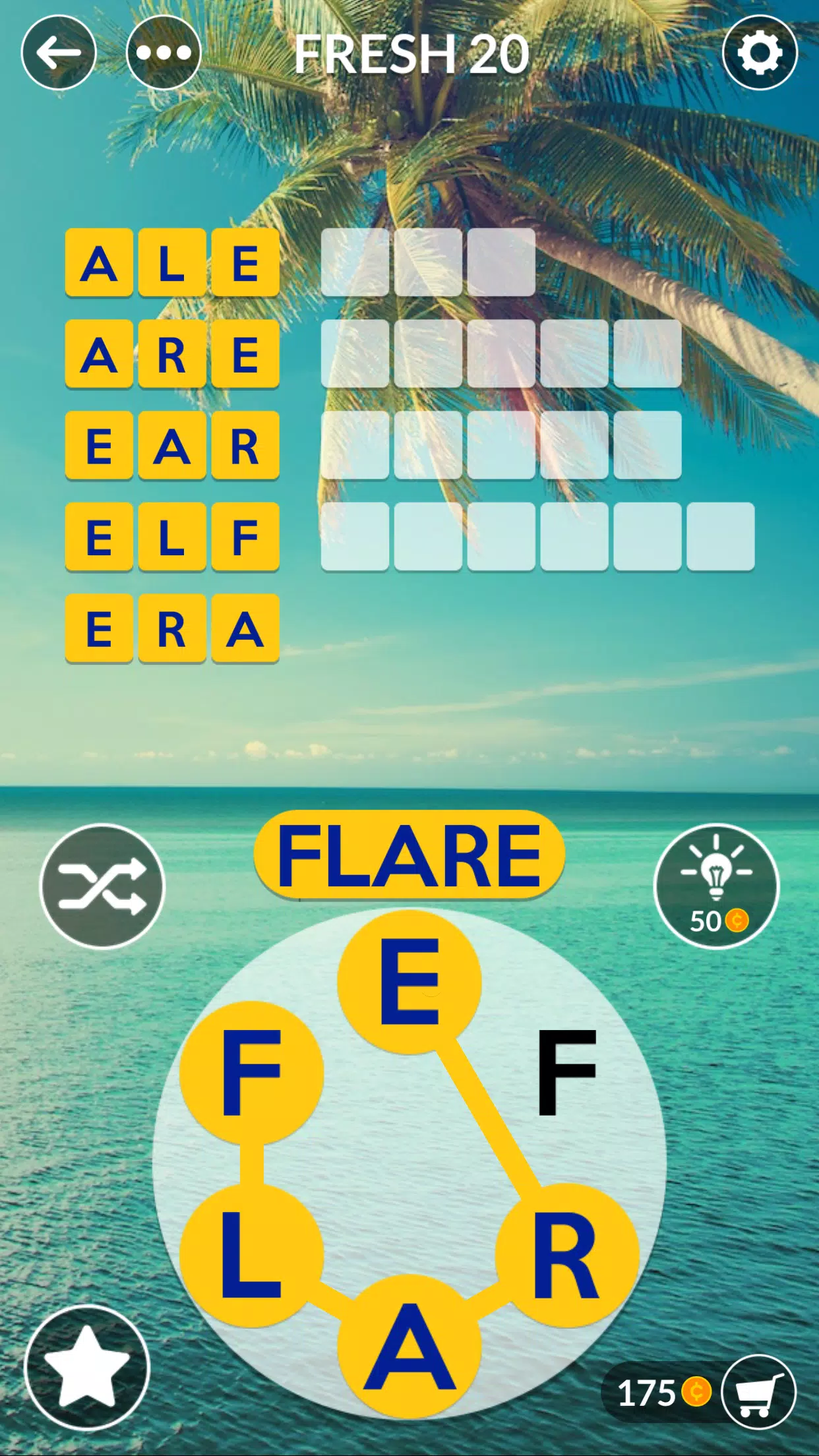 Schermata Wordscapes Uncrossed 0