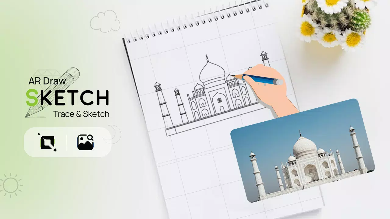 AR Draw Sketch: Trace & Sketch应用截图第0张