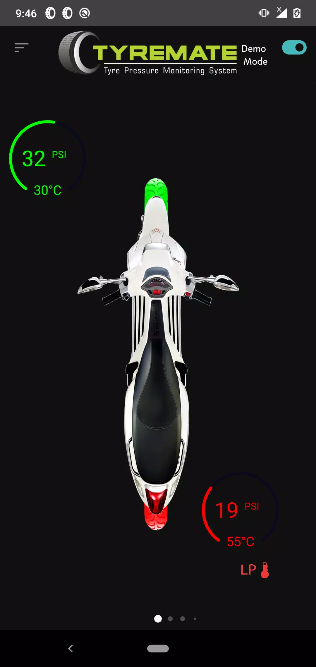 Tyremate TPMS for 2 wheelers应用截图第2张