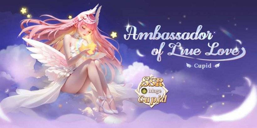 Inaanyayahan ng diyosa si Cupid, Ambassador of True Love, sa Summoners Kingdom