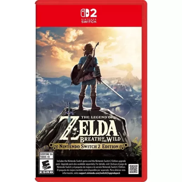 «Легенда о Zelda: Breath Of The Wild Nintendo Switch 2 Edition теперь доступна для предварительного заказа»