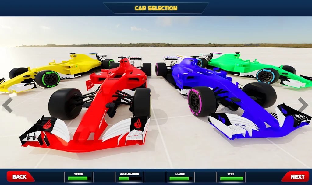 Impossible Formula Car Racing Stunt New Free Games ภาพหน้าจอ 1