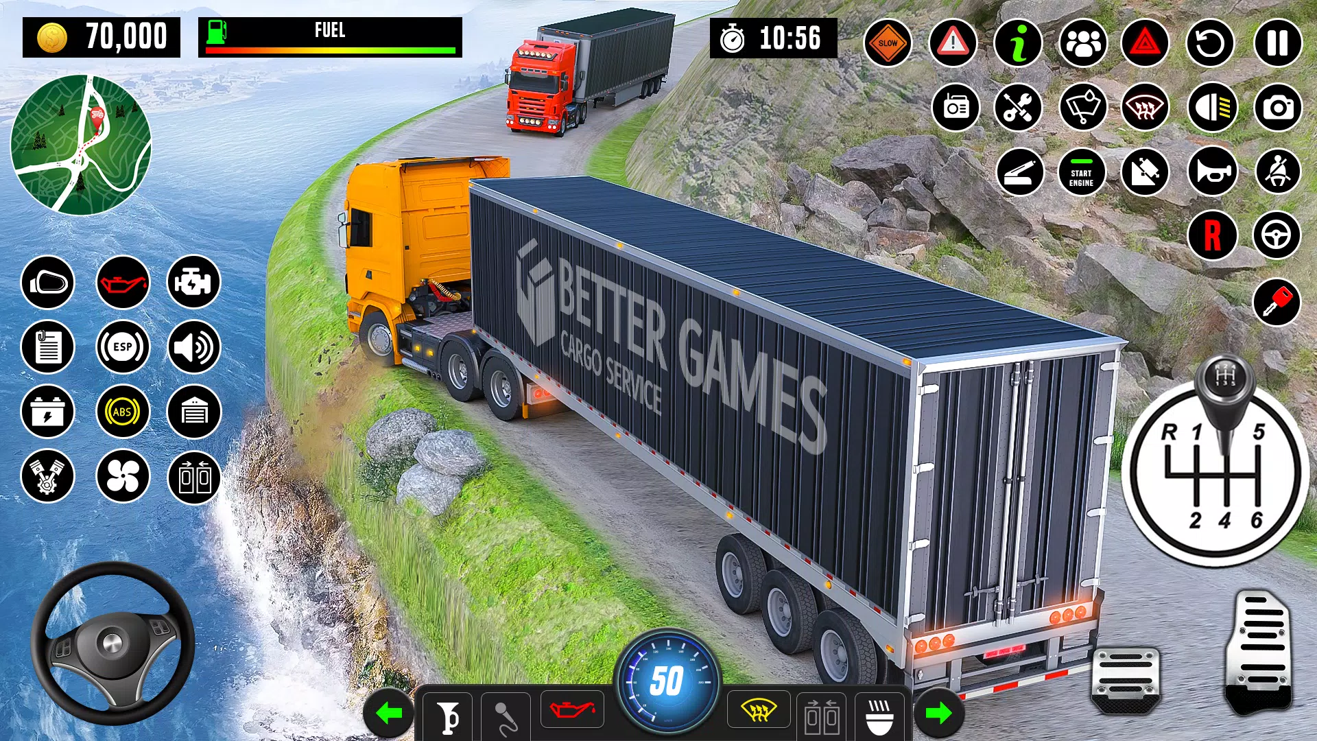 Truck Games - Driving School Скриншот 1