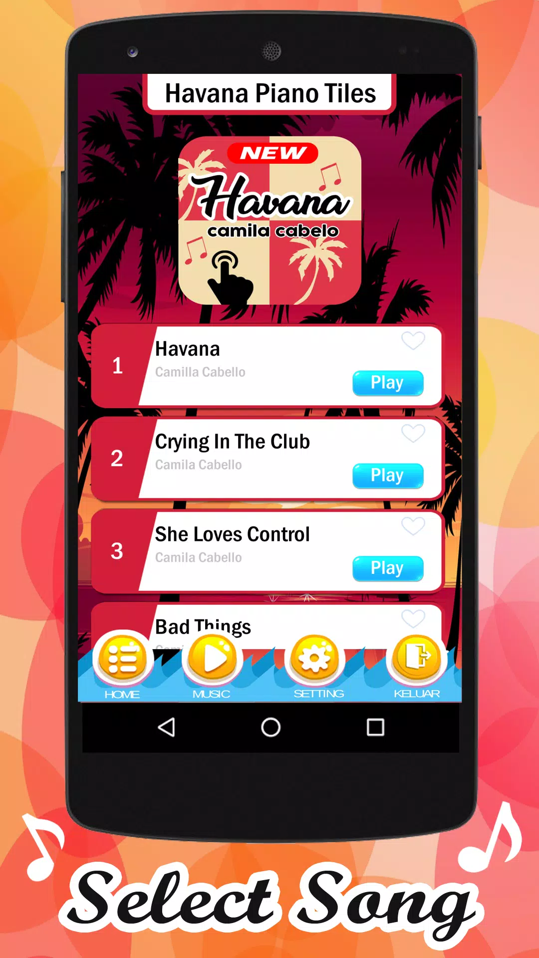 Havana Piano Tiles スクリーンショット 1