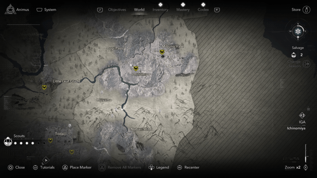 Iga Kakurega Orte in Assassin's Creed Shadows