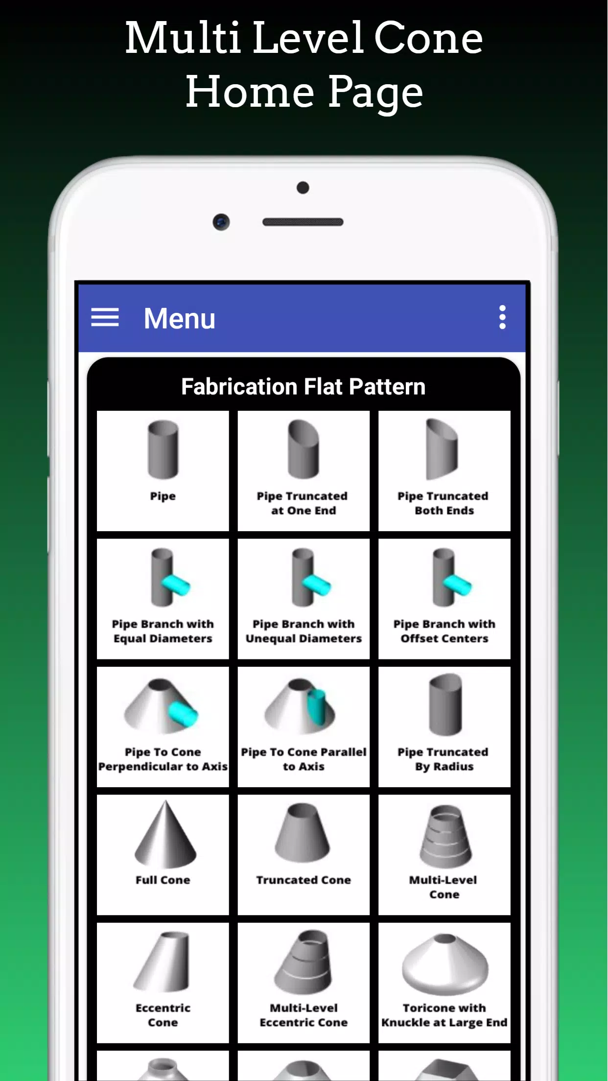 Fabrication Flat Pattern Captura de pantalla 0