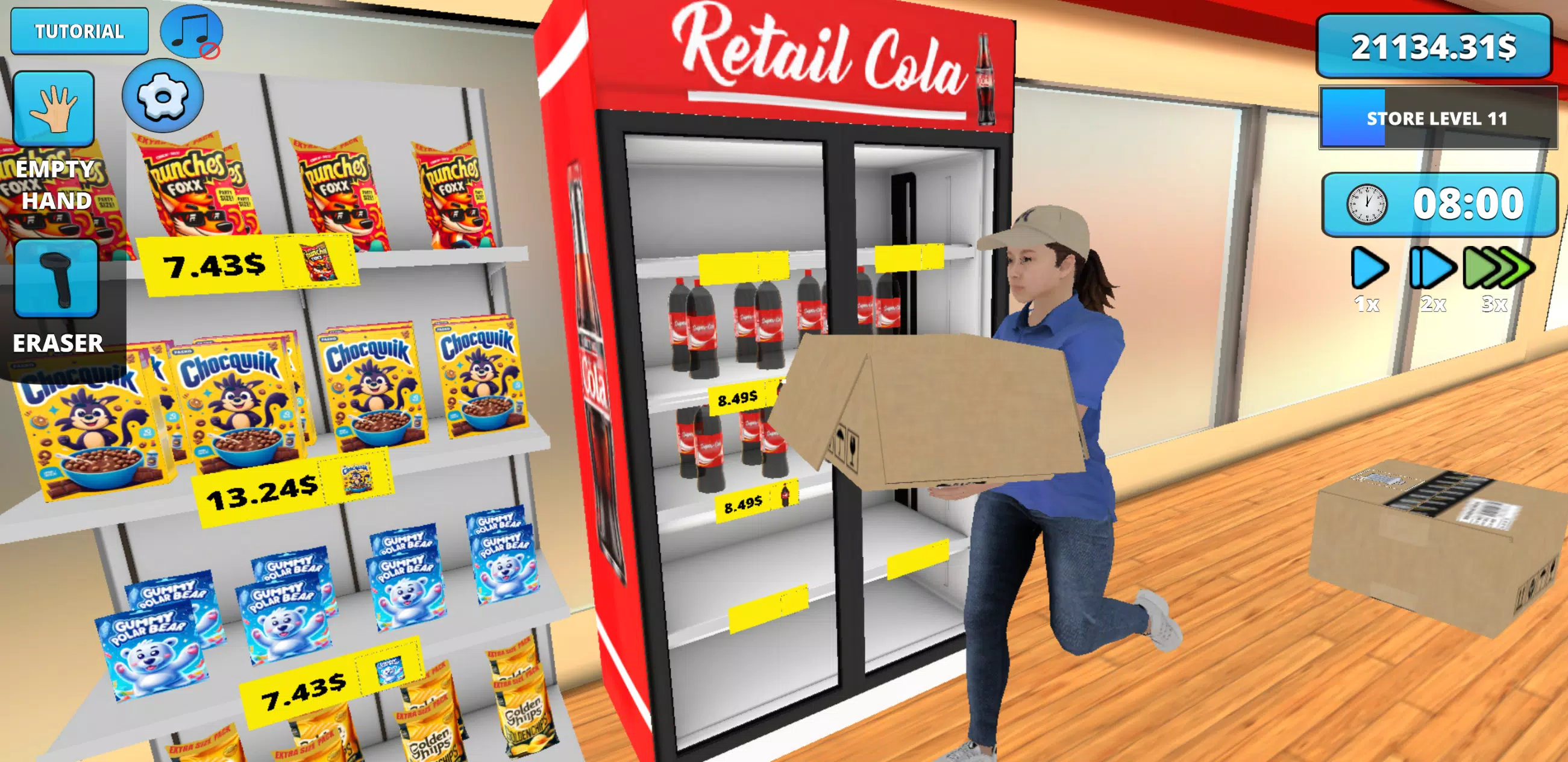 Retail Supermarket Simulator Tangkapan skrin 3