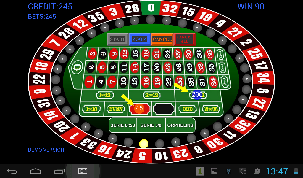 Round Roulette Demo स्क्रीनशॉट 0
