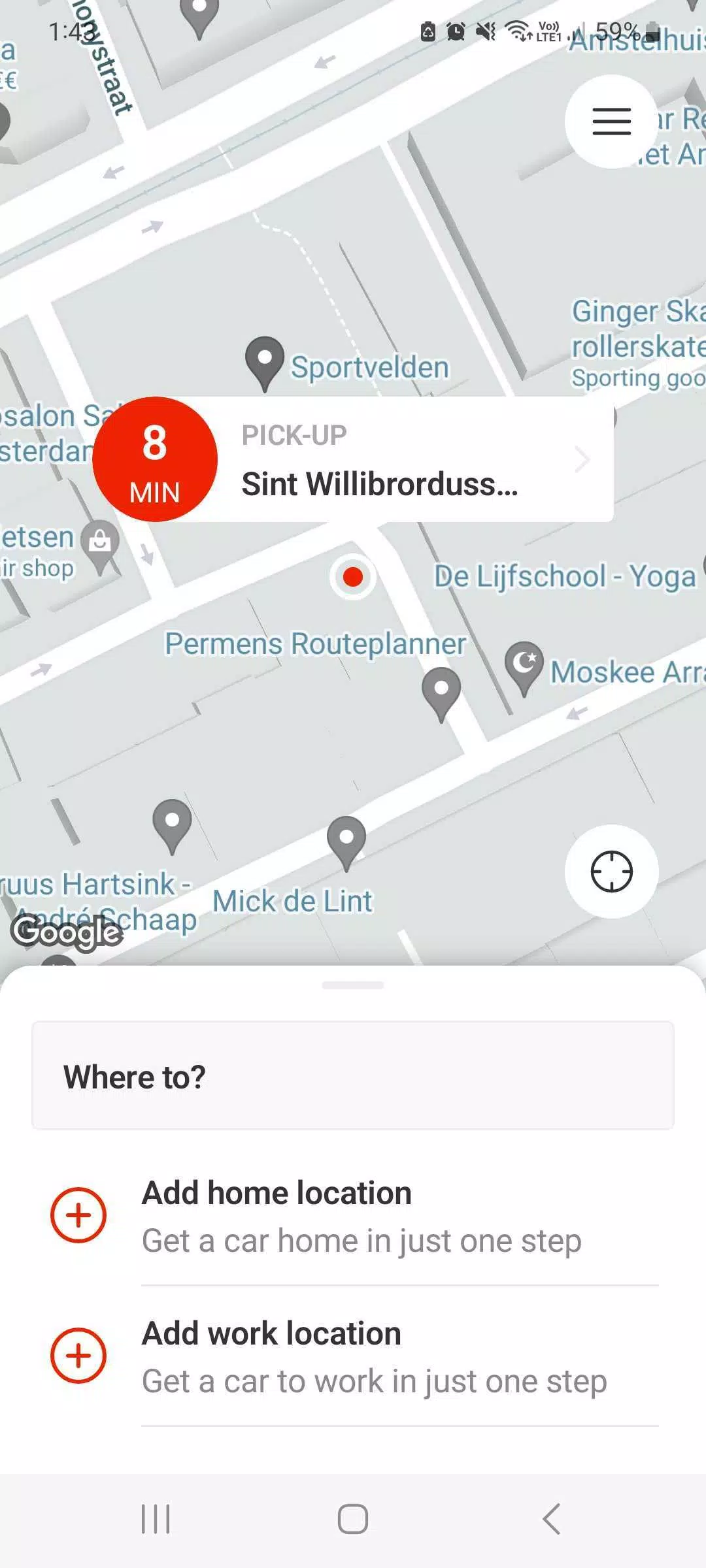 TCA Taxi Amsterdam应用截图第1张