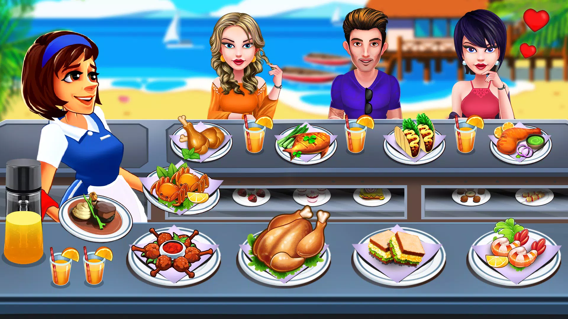 Cooking Cafe - Food Chef Captura de pantalla 2