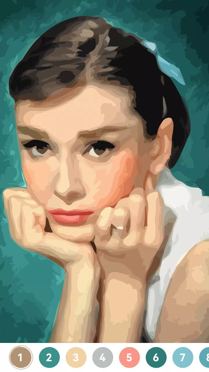 Celebrity Paint by Number Game應用截圖第1張