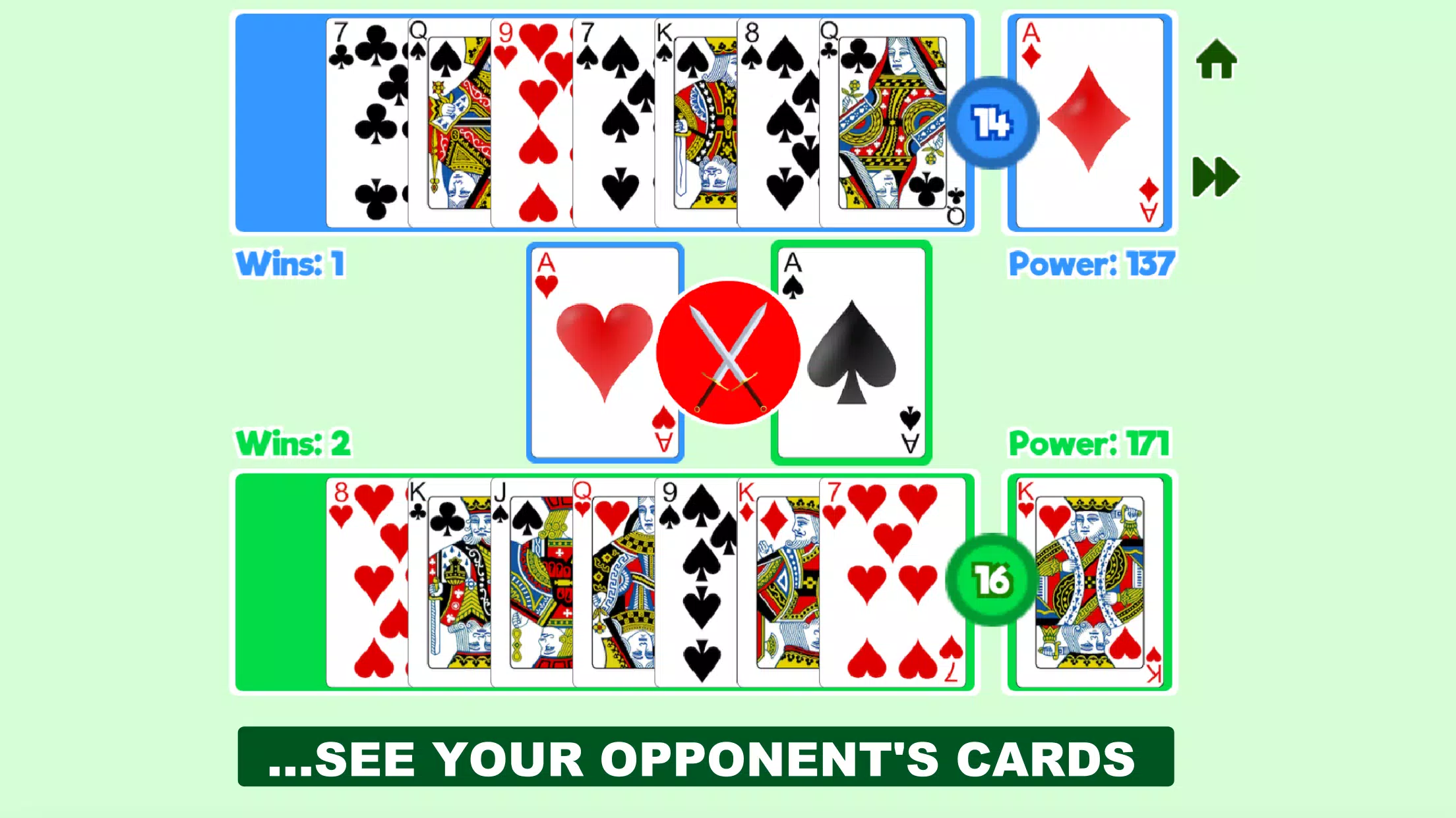 War - Card War Скриншот 3