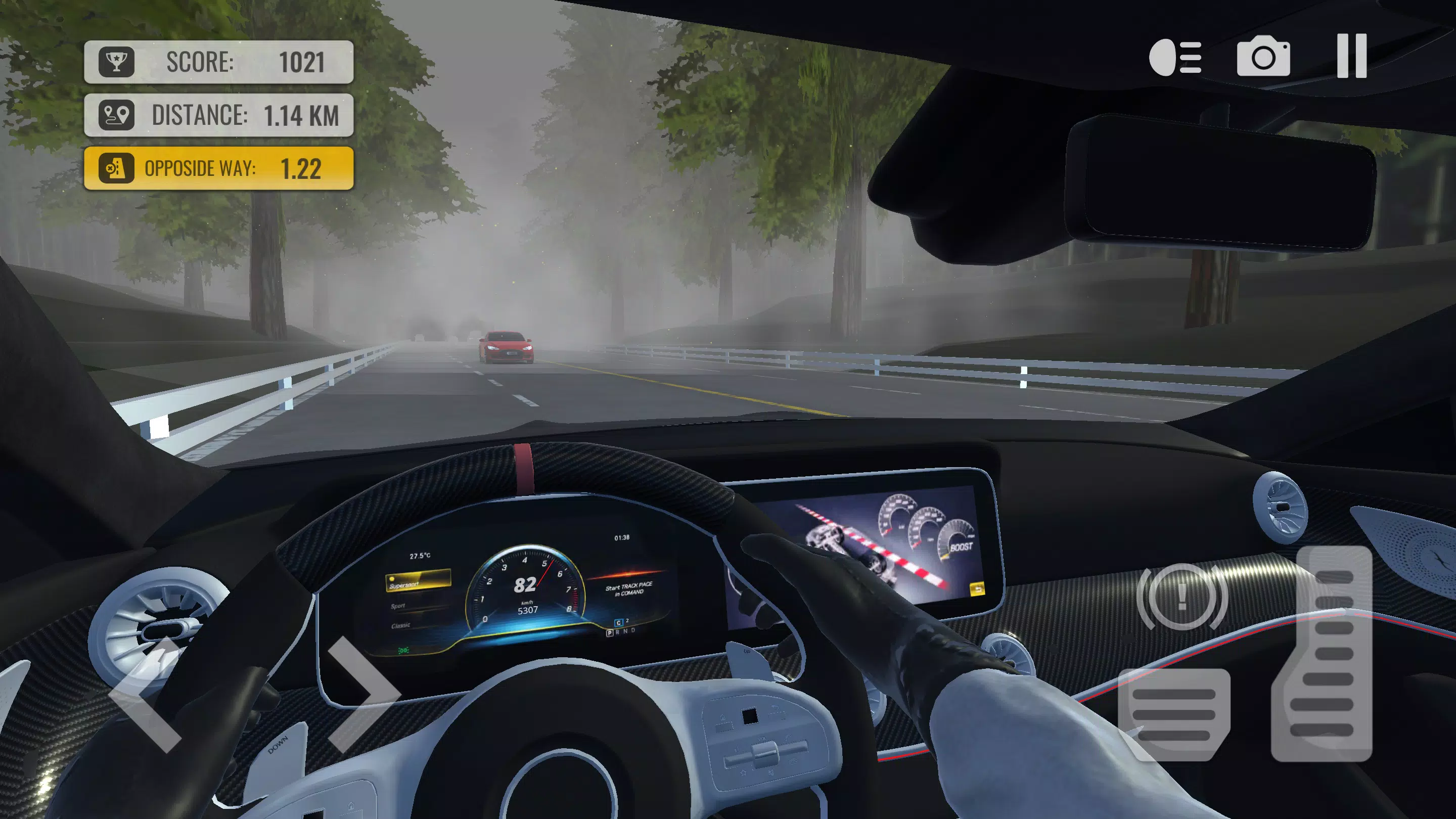Traffic Racer Pro Captura de tela 1