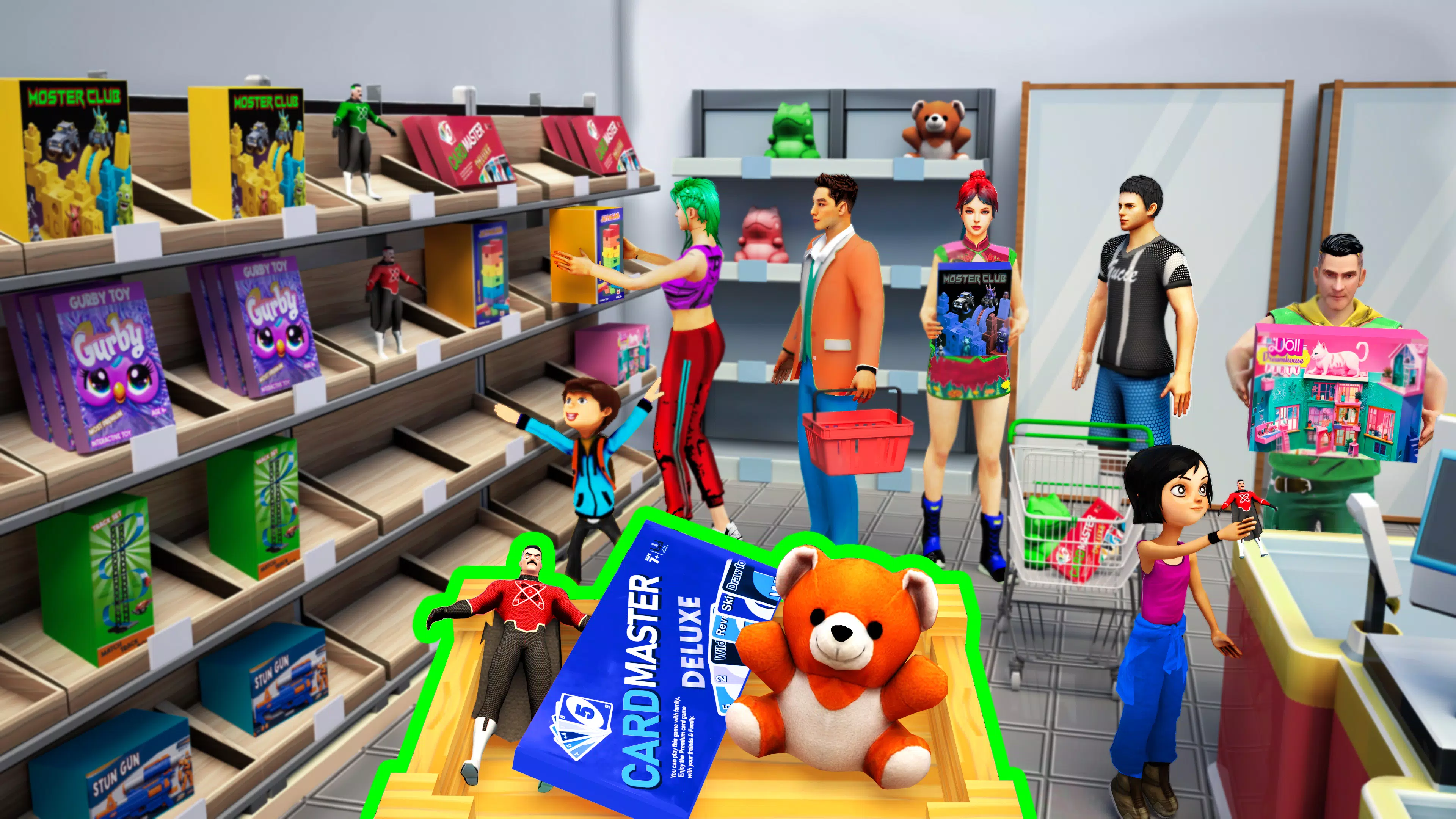 Toymart Supermarket Simulator Tangkapan skrin 0