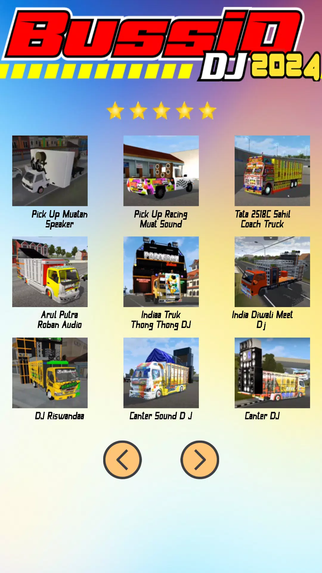 Mod Bussid DJ 2024 Ảnh chụp màn hình 3