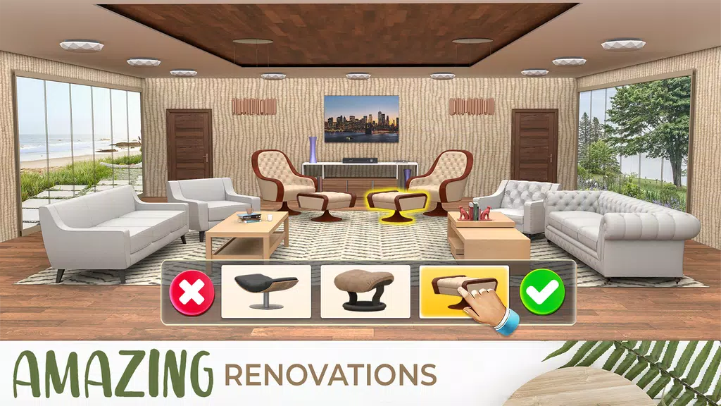 My Home Makeover Design: Games Capture d'écran 0