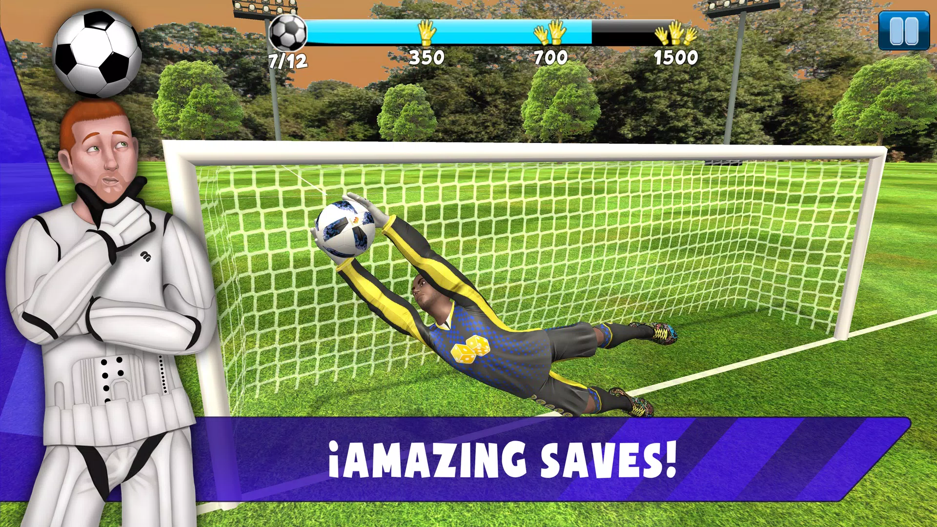 Soccer Goalkeeper 2024应用截图第1张